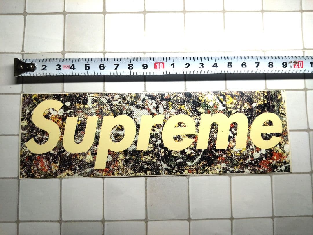 Supreme box logo ステッカー シュプリームボックスロゴ ポロック