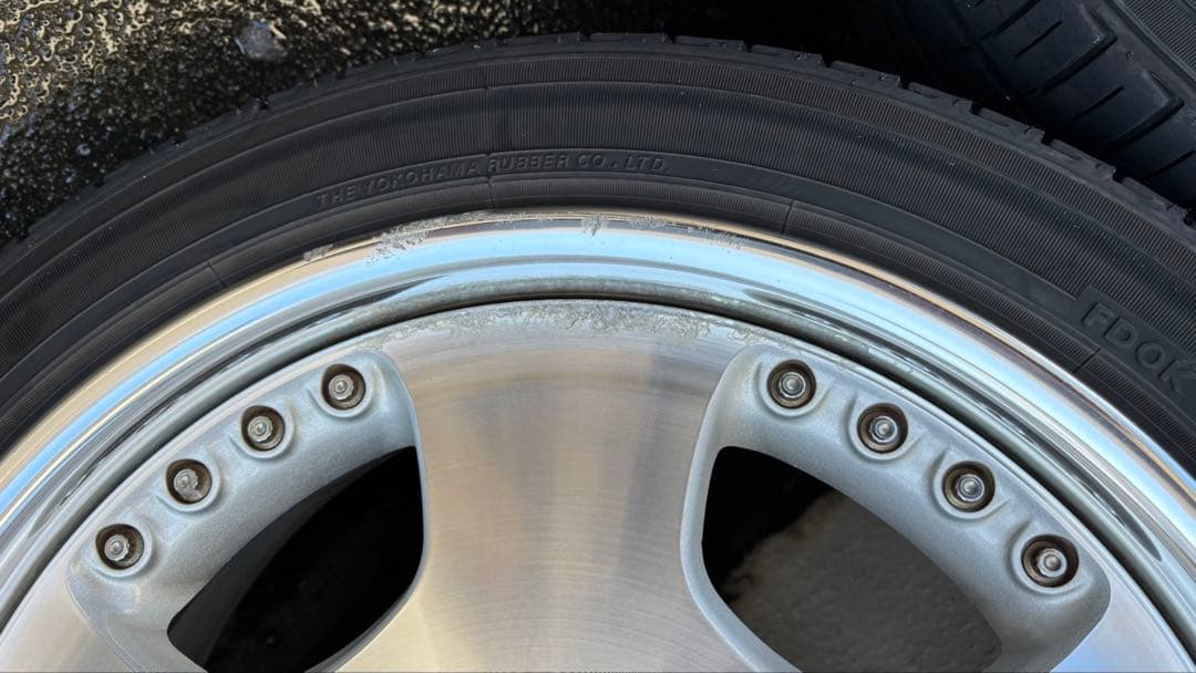 ② work ユーロライン ディッシュ 17インチ ホイール 4本セット2本目