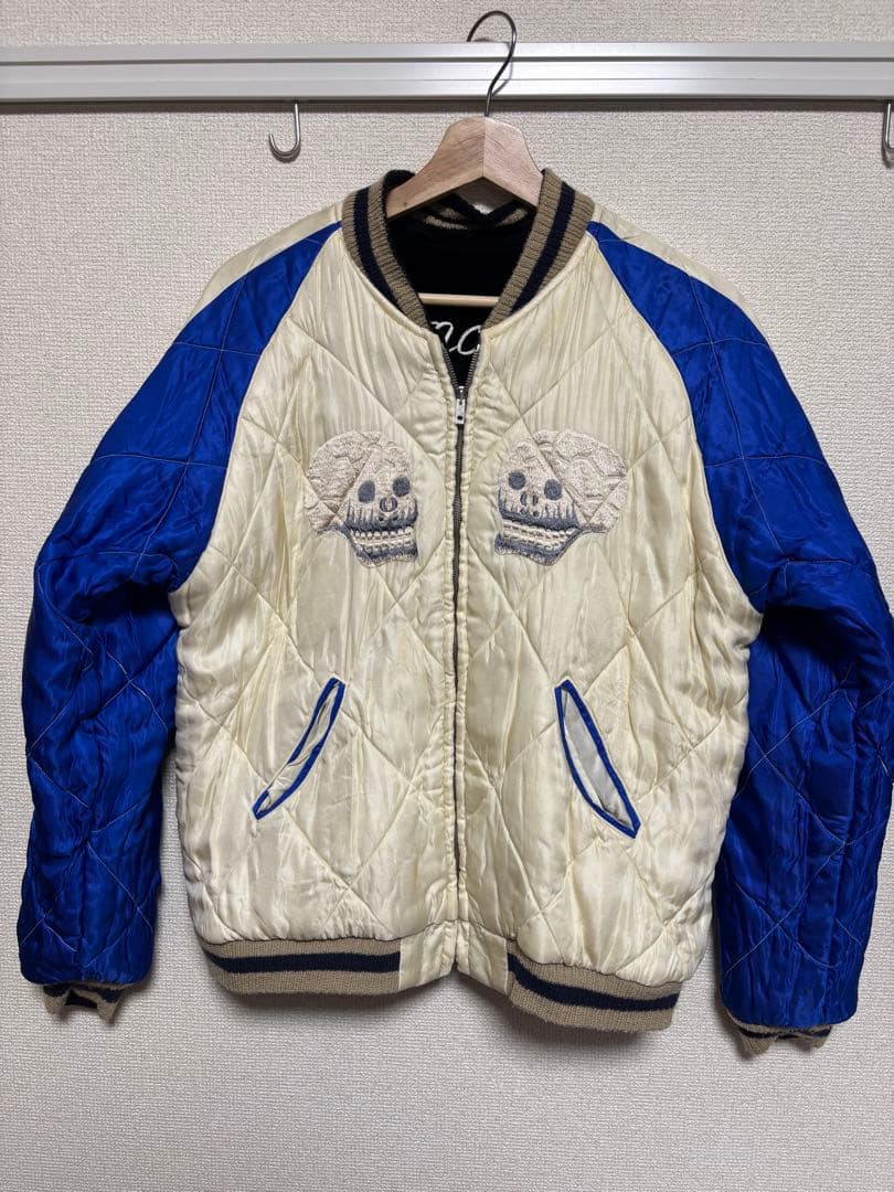 テーラー東洋 港商 スカジャン 40周年モデル 別珍 リバーシブル サイズ大L