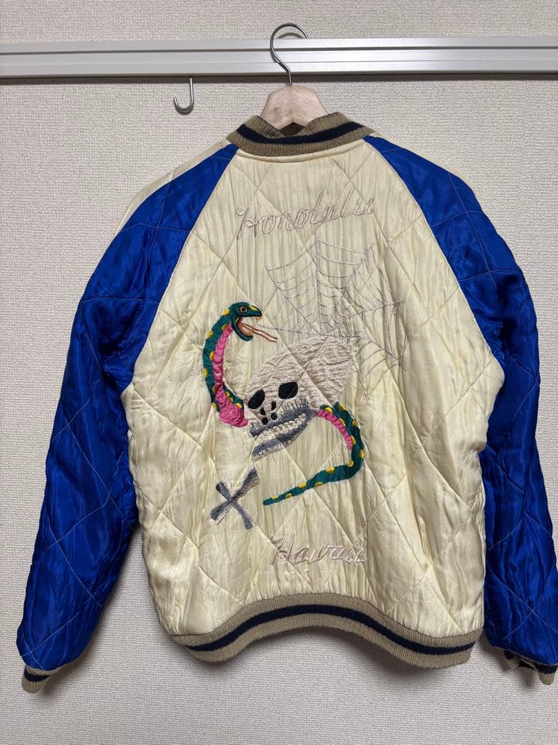 テーラー東洋 港商 スカジャン 40周年モデル 別珍 リバーシブル サイズ大L