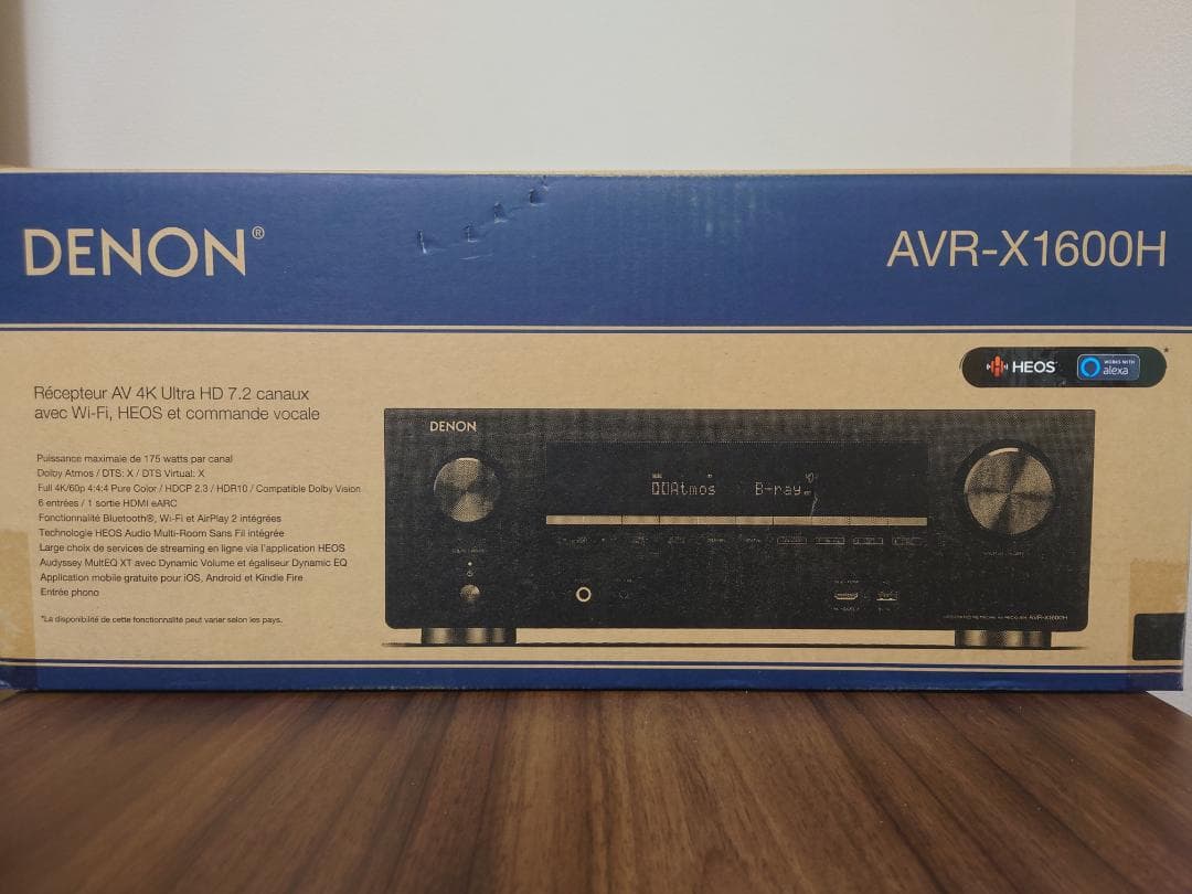 【美品】DENON AVR-X1600H