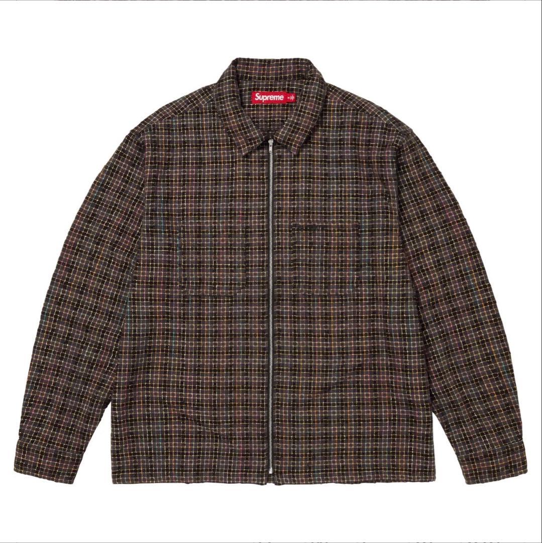 llic Plaid Zip Up Shirt Mサイズ