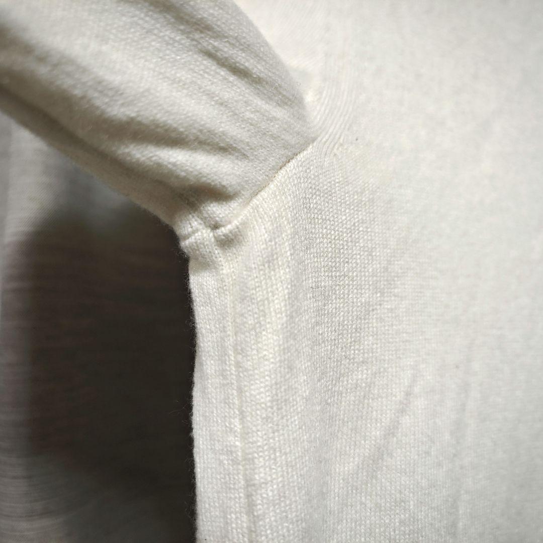 【通常：Theory】カシミア100% タートルネック「S/Ｍ：オフホワイト」