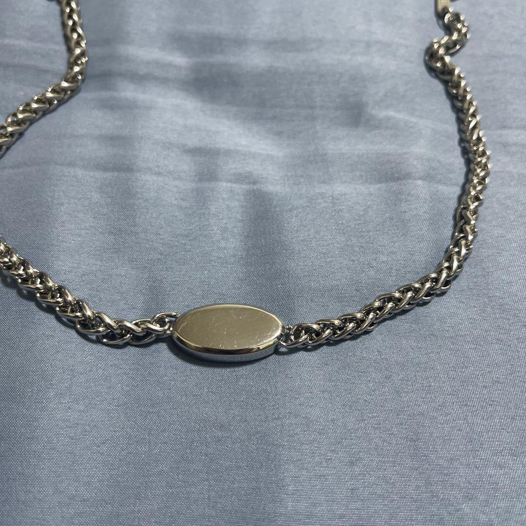 Diesel スチール ユニセックスネックレス