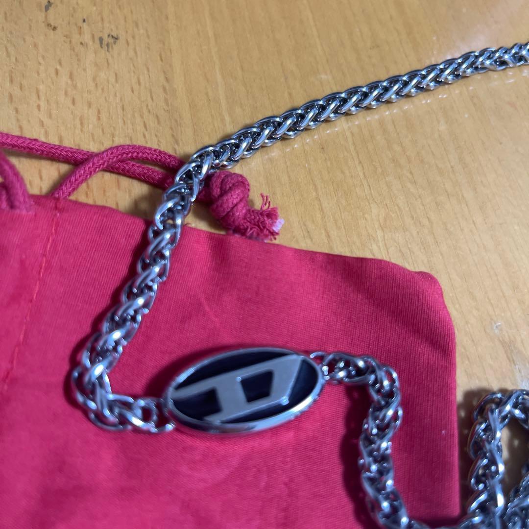 Diesel スチール ユニセックスネックレス