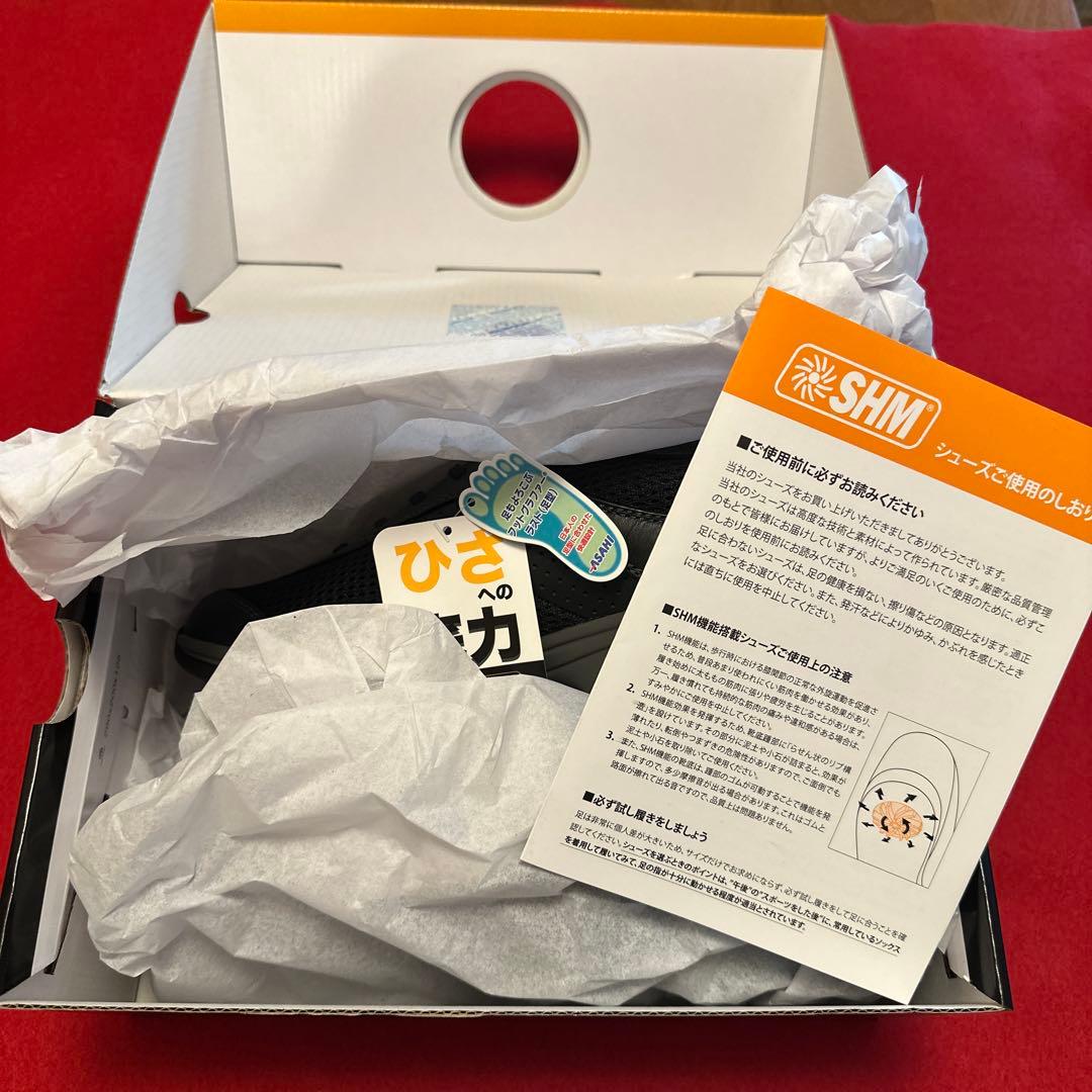 アサヒメディカルウォーク☆シューズ☆ブラック☆２３.５cmEEEE☆新品未使用品