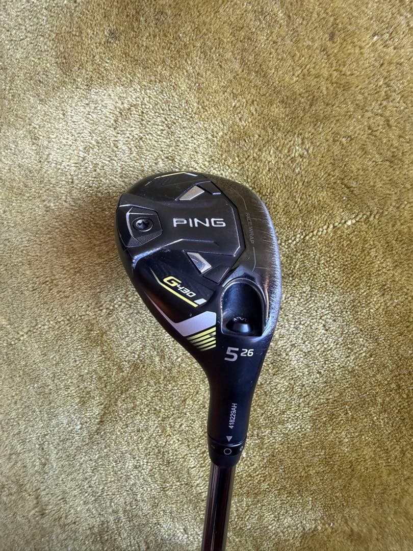 PING G430 5U 26° ユーティリティ　純正シャフト