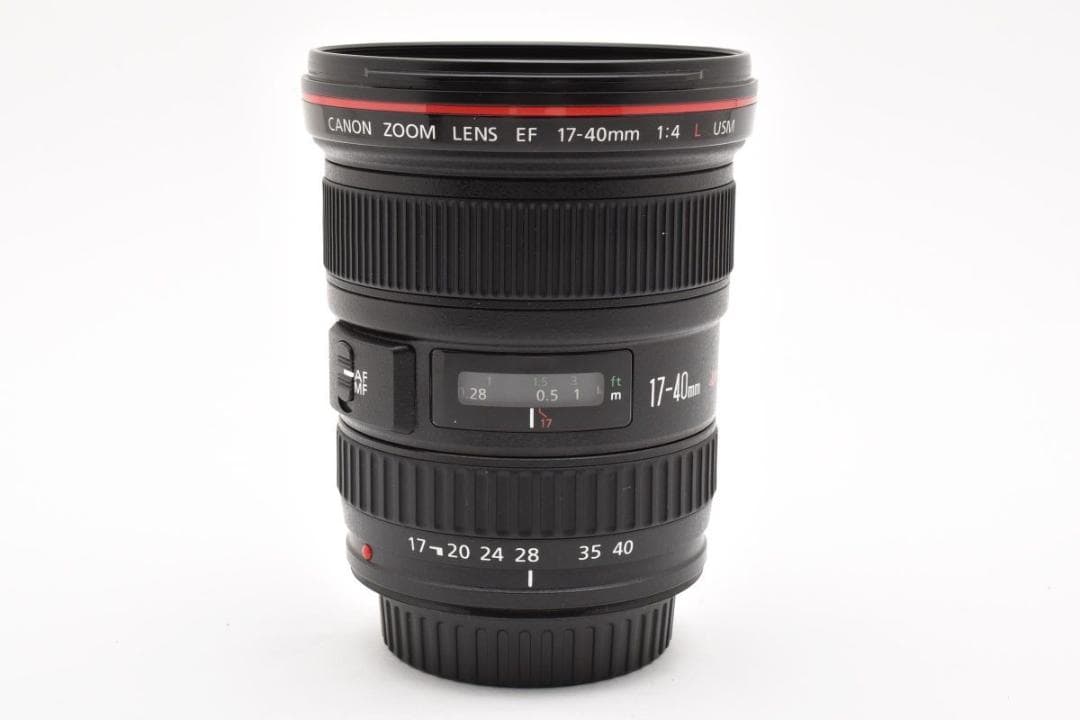 美品　フィルター付　Canon EF17-40mm F4L USM