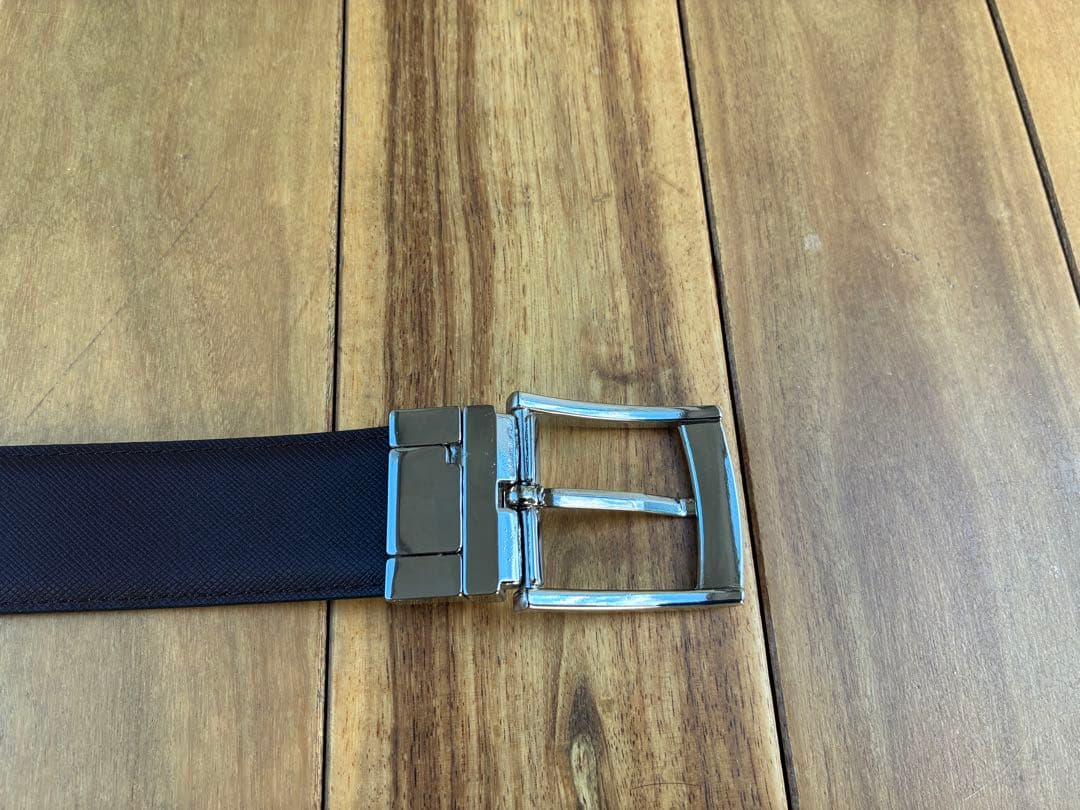 paul smith ポールスミス リバーシブルベルト XL レザー