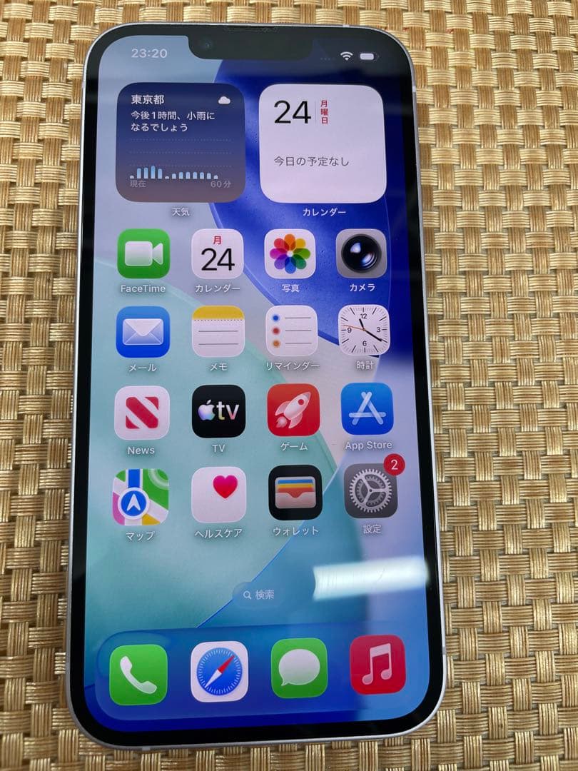 iPhone 14 128 GB パープルSIMフリー【6246】