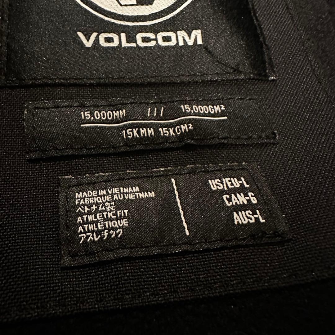 VOLCOM ボルコム スノーボードジャケット 黒
