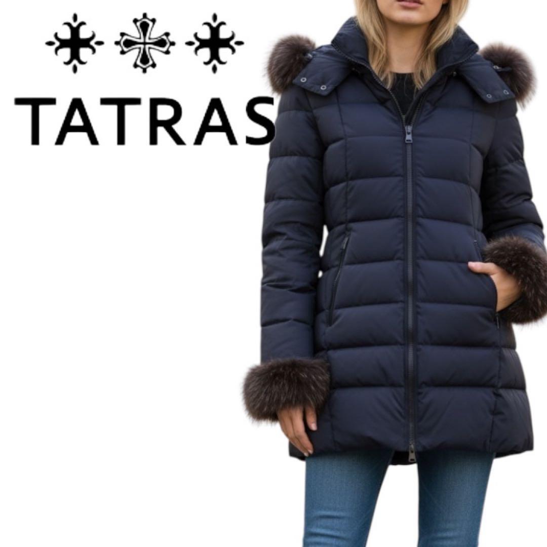 美品【TATRAS】ダウンジャケットタトラス 別注 RITA ファー付 02
