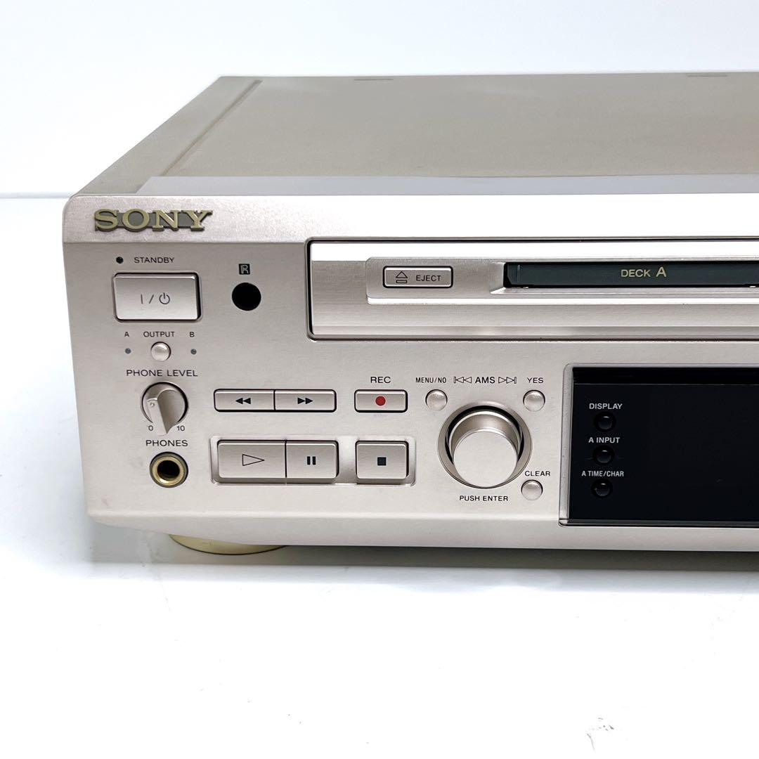 【美品・動作品】SONY MDS-W1 MDデッキ　動作良好