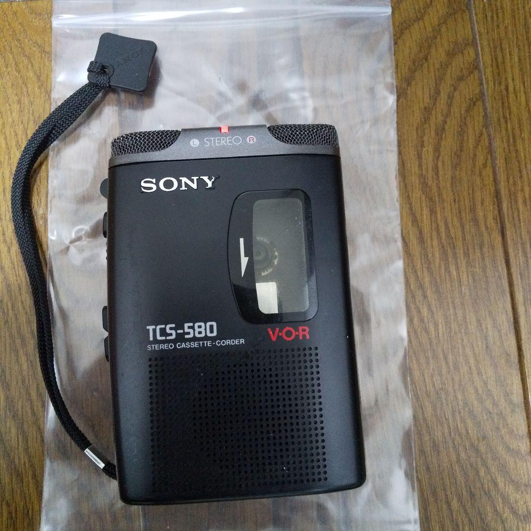 ソニーポータブルステレオカセットコーダーSONY TCS-580