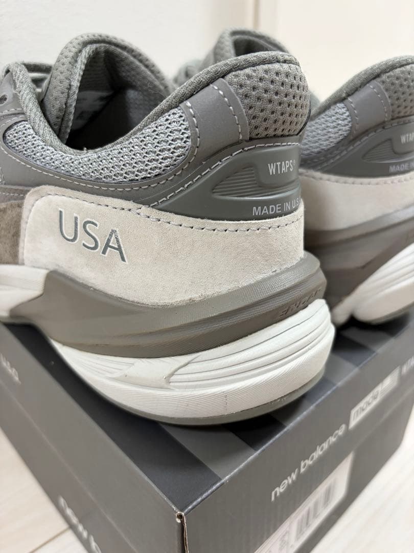 WTAPS × New Balance 990V6 Gray ダブルタップス
