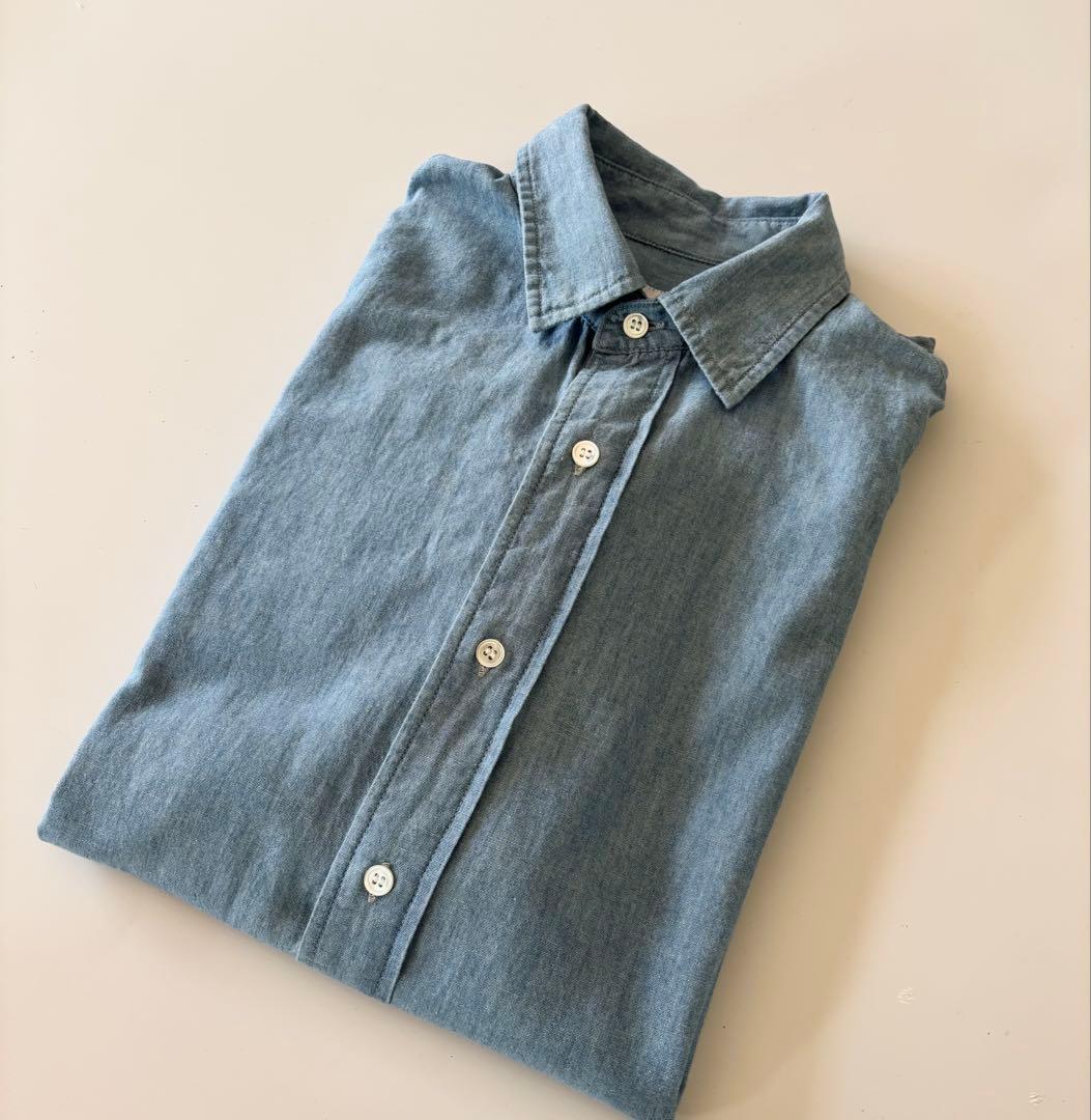 25SS FRAMeWORK フレームワーク　ダンガリーシャツ