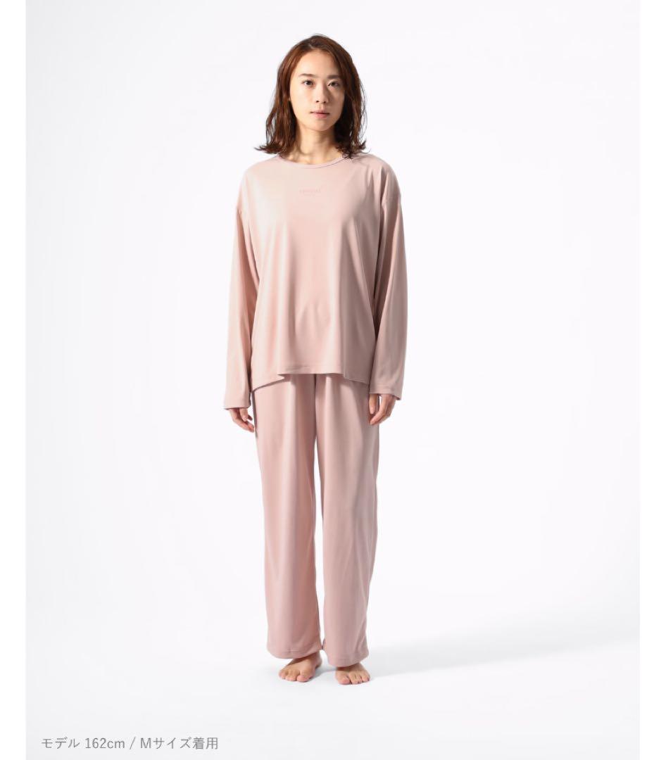 【極美品】TENTIAL BAKUNE Dry Ladies 長袖上下ピンク M