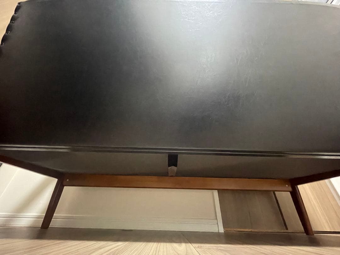 カリモク　カリモク60 Kチェア　2シーター　ブラック