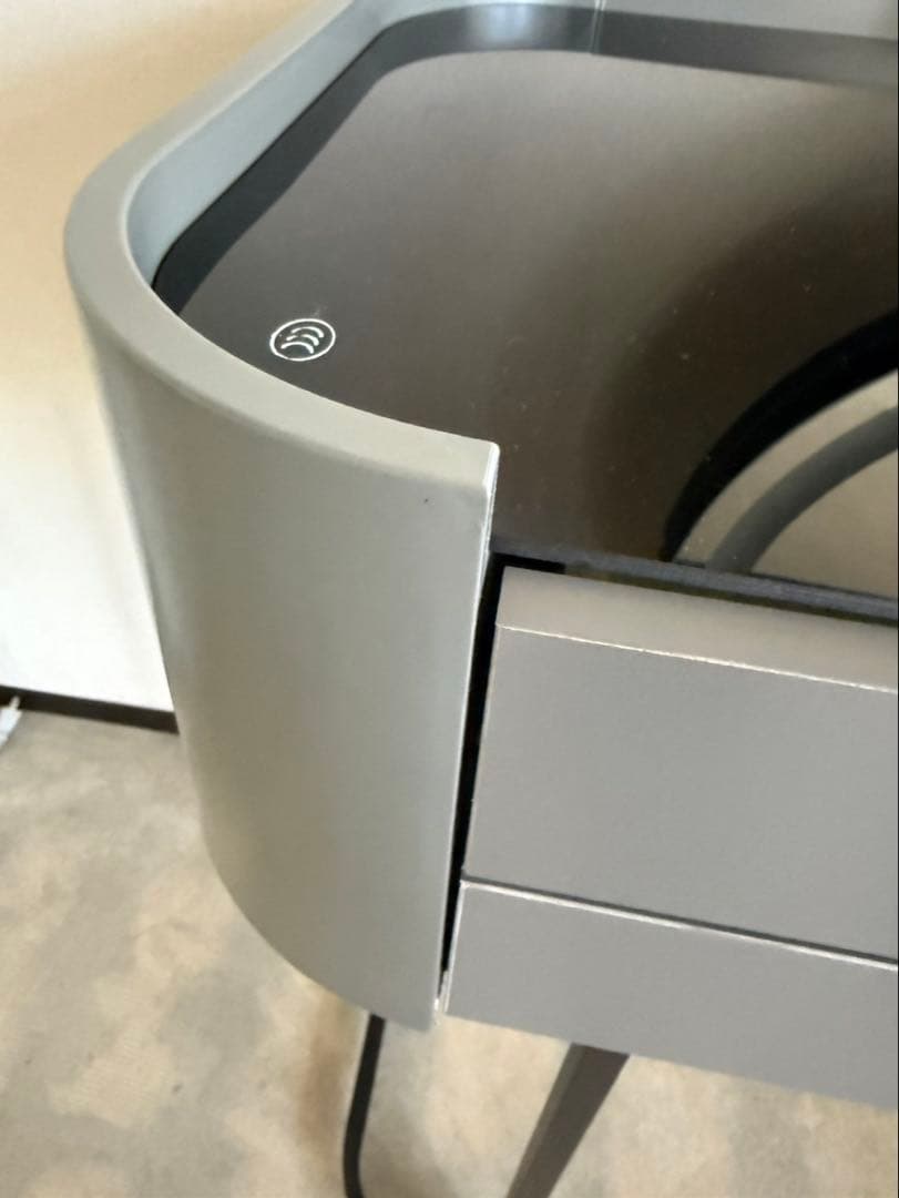 Mさん専用強化ガラス/オシャレドレッサー/LEDミラーは別売り　美容室にも最適