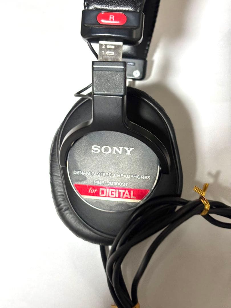 SONY ヘッドホン MDR-CD900ST 2台セット 動作未確認