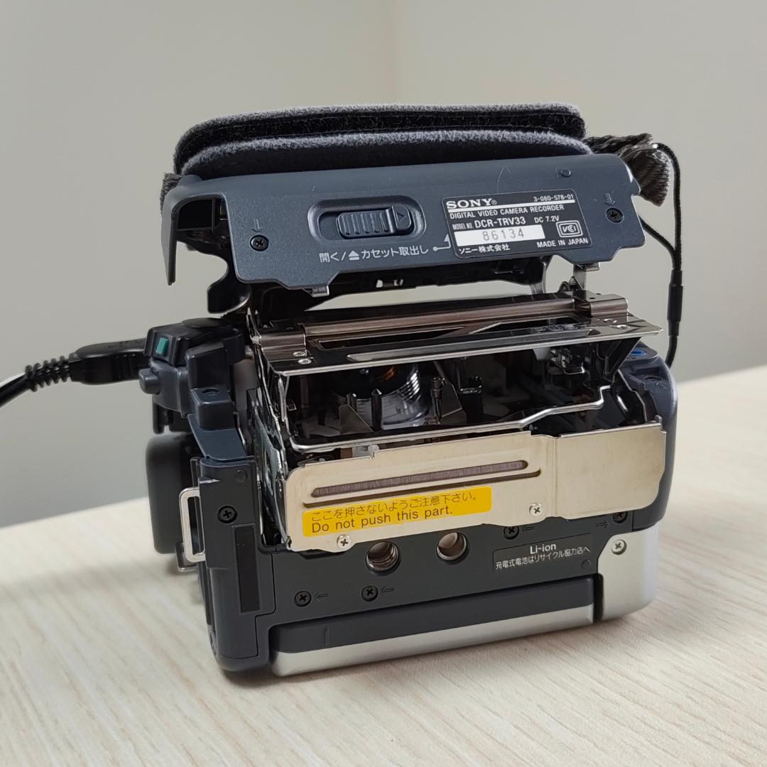 SONY DCR-TRV33 miniDVビデオカメラ ダビングに