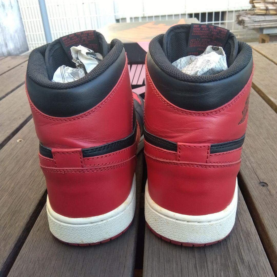 4*0様 ジョーダン1　ブレッド　2013　レトロ　ハイ　ビンテ 85 28.5