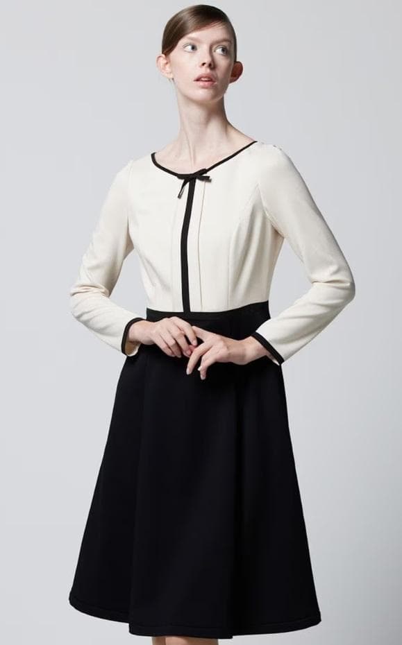 新品タグ付き★TOCCAトッカ定番大人気お受験学校行事ワンピースLUCEリボン