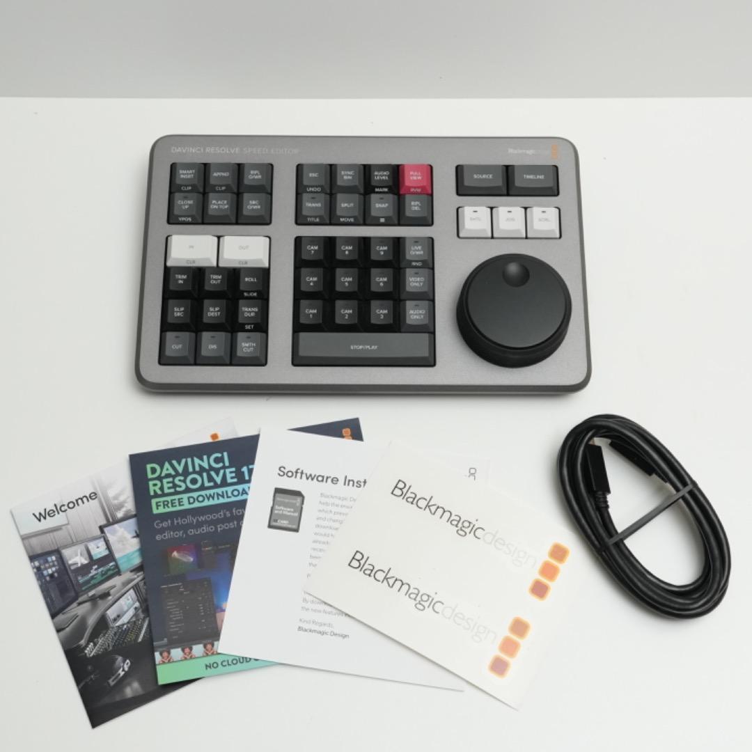 k*5様 Blackmagic Speed Editor【元箱・おまけの帽子付き