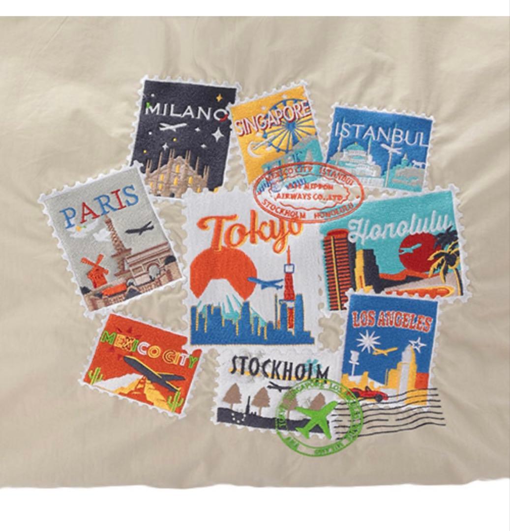 ボールアンドチェーン× ANA コラボ限定　Ｌサイズ／ペールグレー【新品未使用】