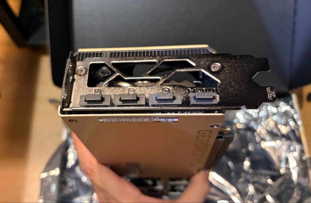 保証期間内 MSI GeForce RTX 5070 Ti 16GB