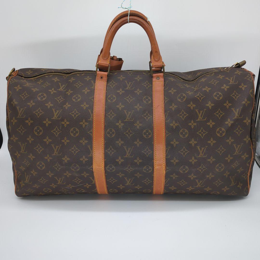 キーポル55 ルイヴィトン ボストンバッグ カデナ ネームタグ