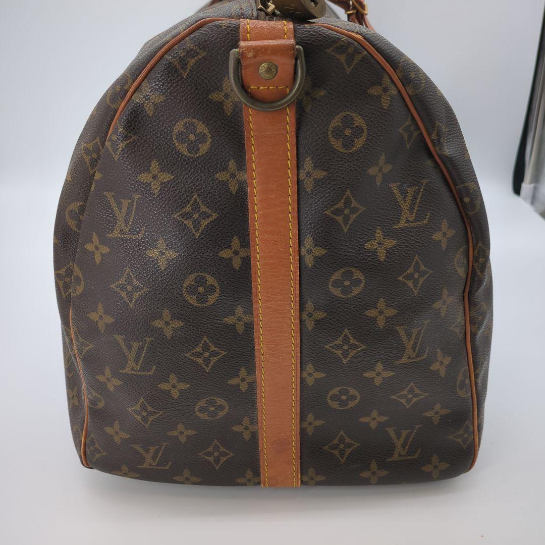 キーポル55 ルイヴィトン ボストンバッグ カデナ ネームタグ