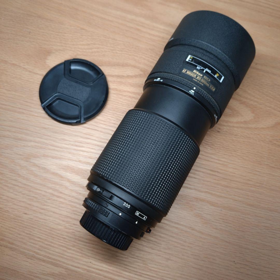 【実用品】AF Nikkor 80-200mm F2.8S　フード付き　大三元