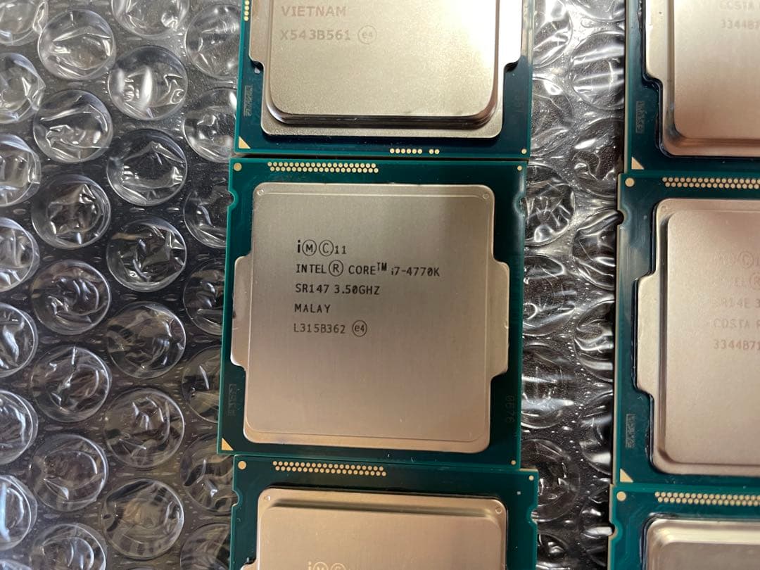 Intel cpu 36個セット