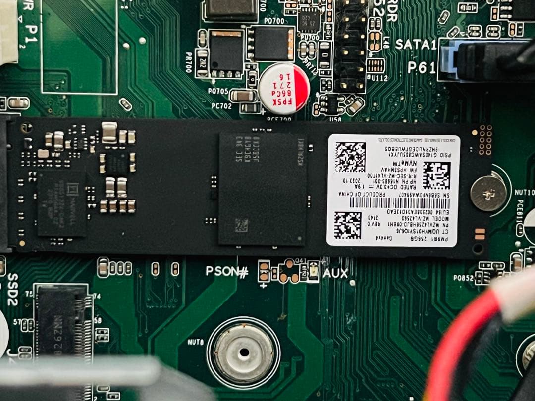 Hp ELITEDISK デスクトップパソコン Office/新品 SSD256