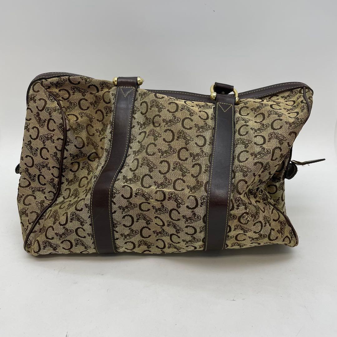 セリーヌ ハンド ボストンバッグ Cマカダム 旅行 ビジネス FU219