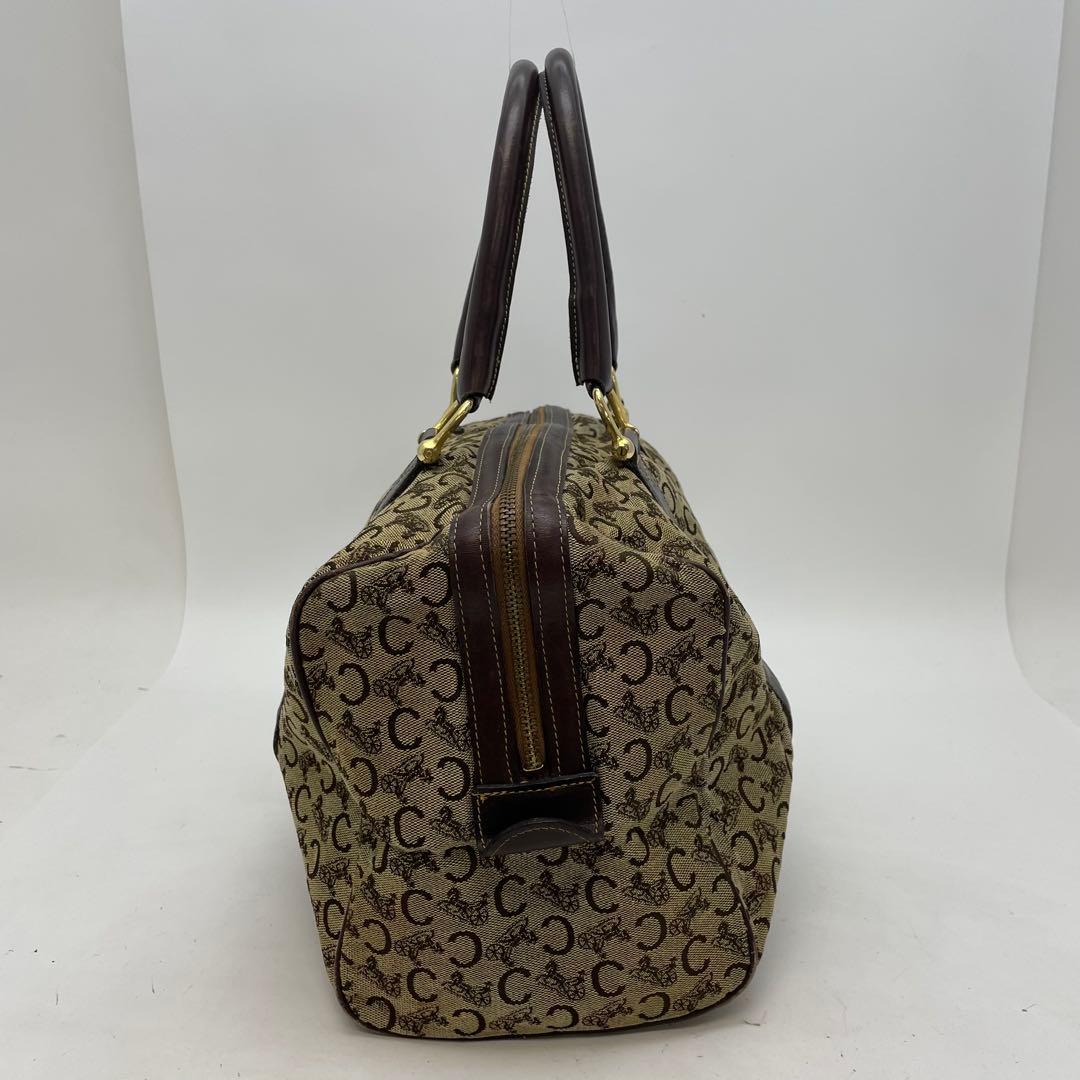 セリーヌ ハンド ボストンバッグ Cマカダム 旅行 ビジネス FU219