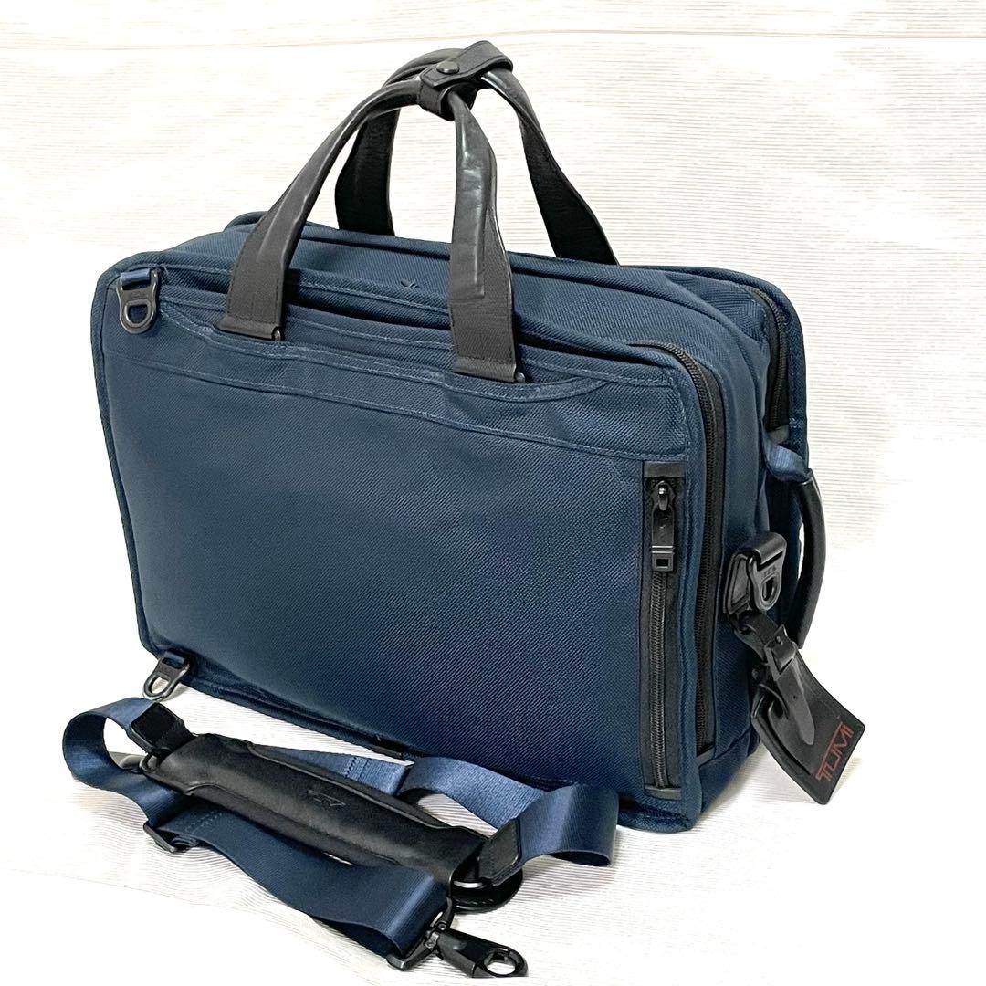 TUMI SHIPS 別注26180NVS2E ALPHA2 3wayブリーフ