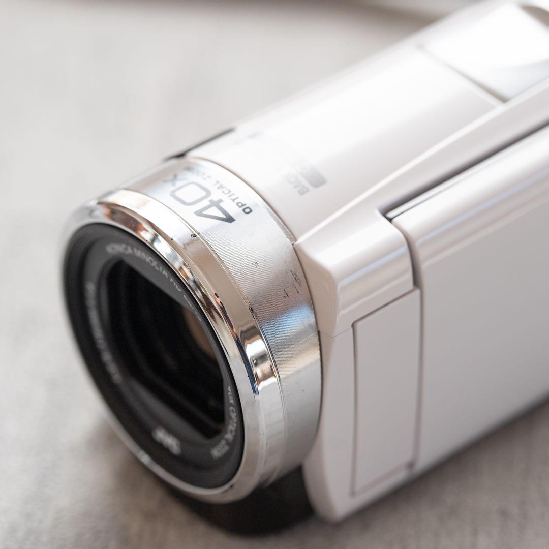 ビデオカメラ JVC Everio GZ-HM33-w