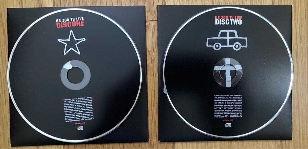 U2 ZOO TV ライブCD