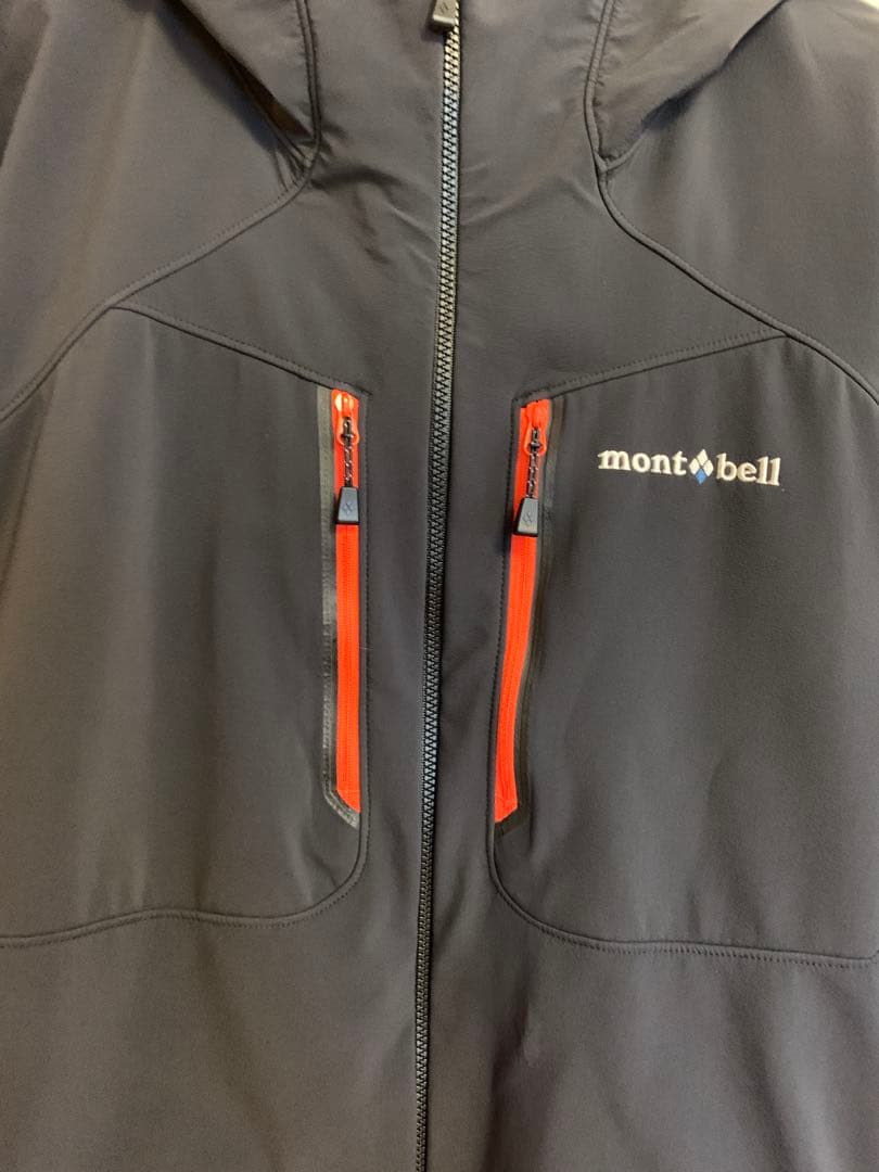 mont-bell パウダージェットパーカー 人気のブラックＳ
