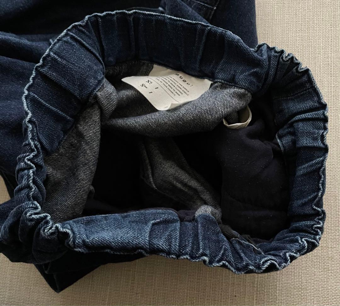 tumugu ツムグ デニム ティンカーパンツ