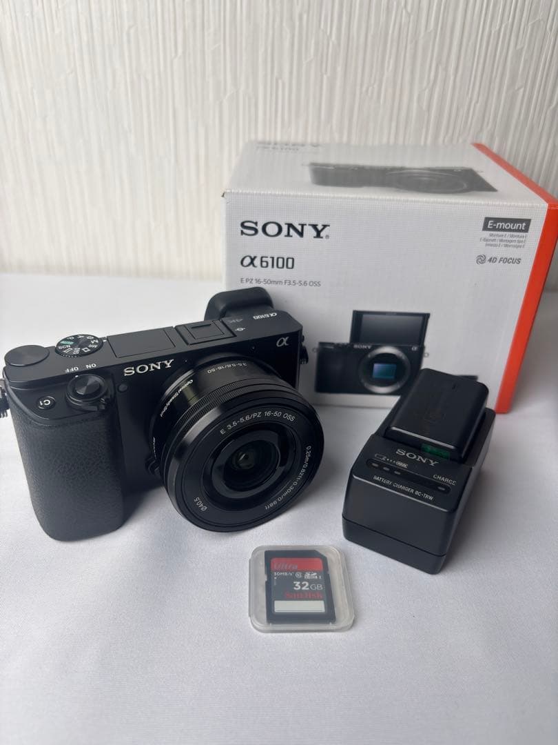 α6100レンズセット【SONYミラーレス一眼カメラ】