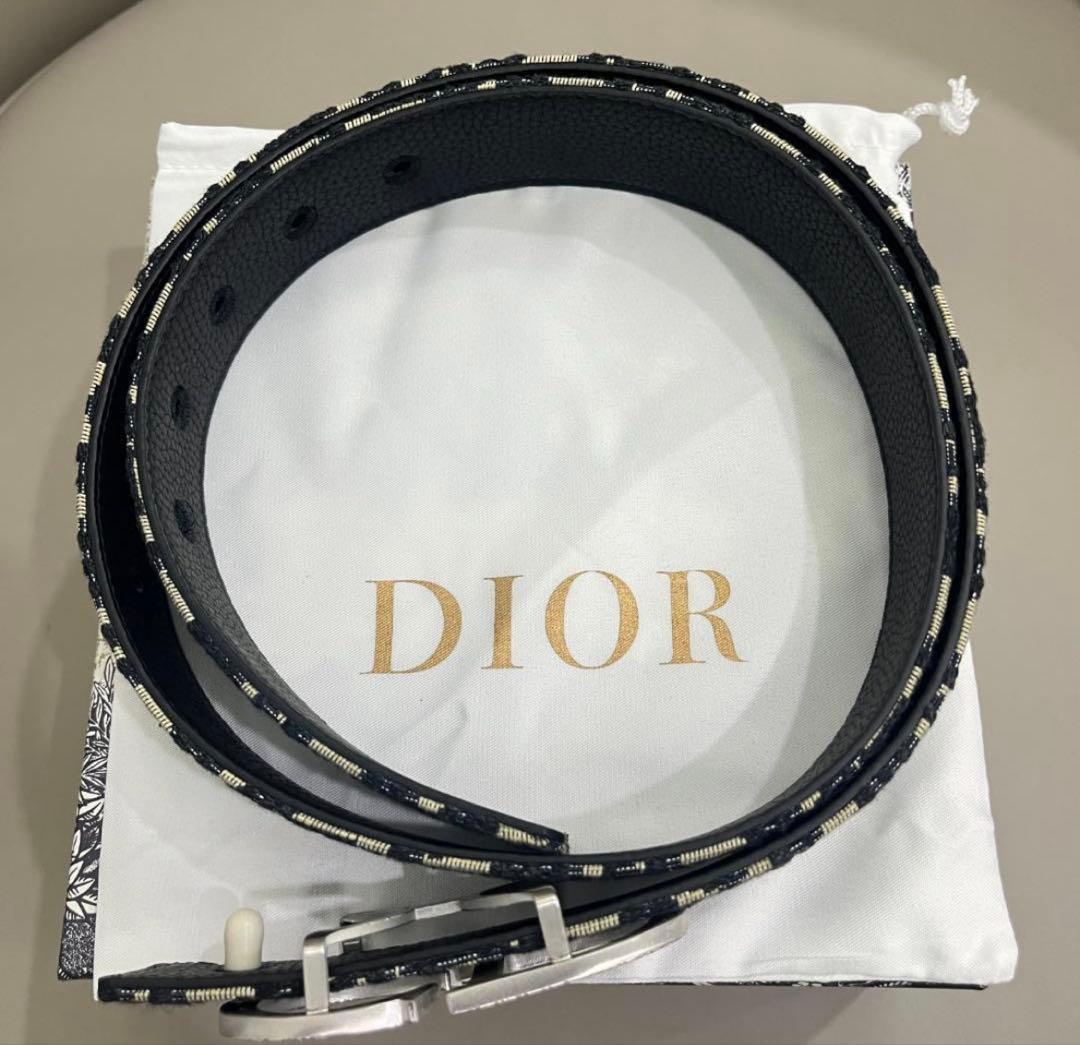 オブリーク CD リバーシブルベルト シルバー