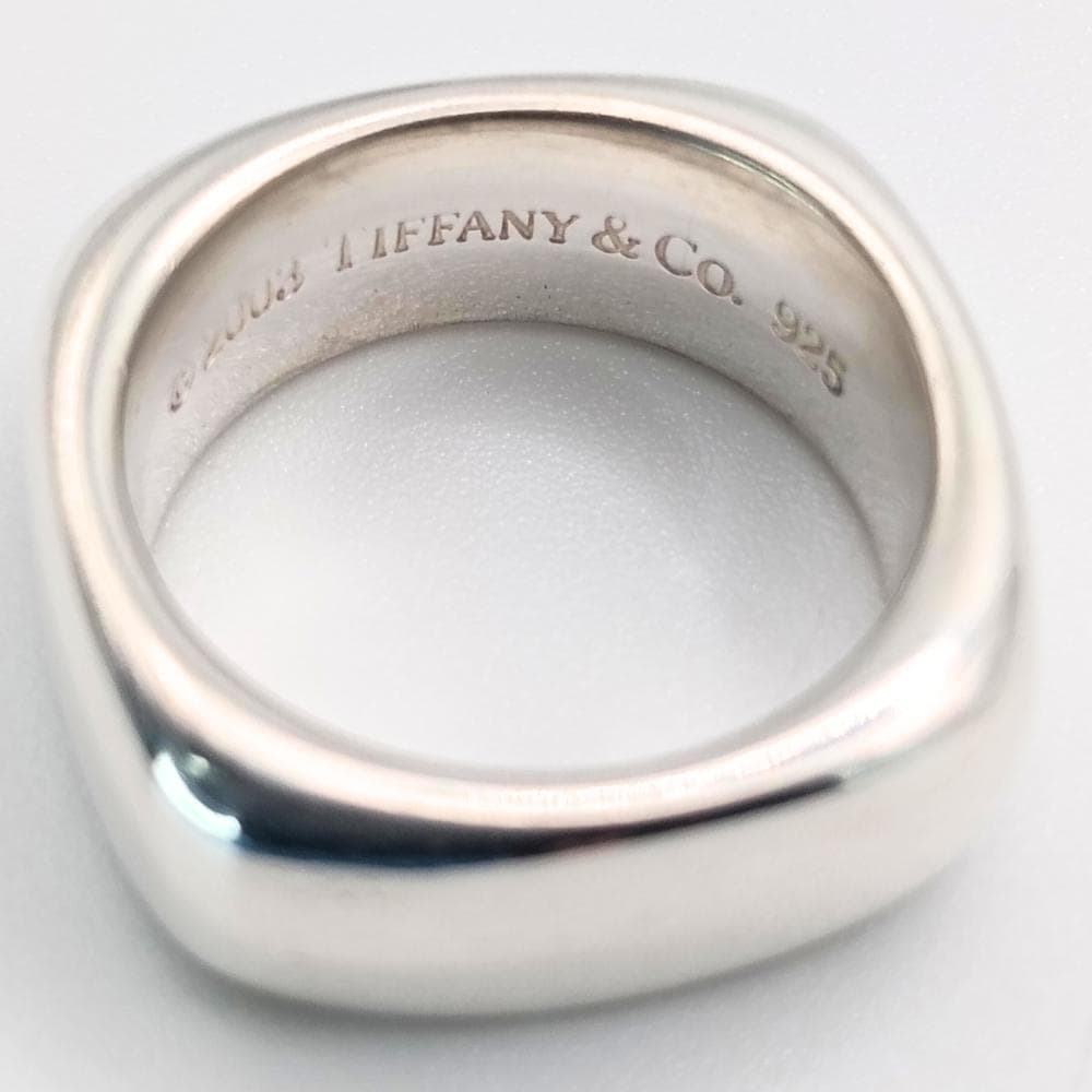 TIFFANY & Co. クッション スクエア リング SV925 シルバー