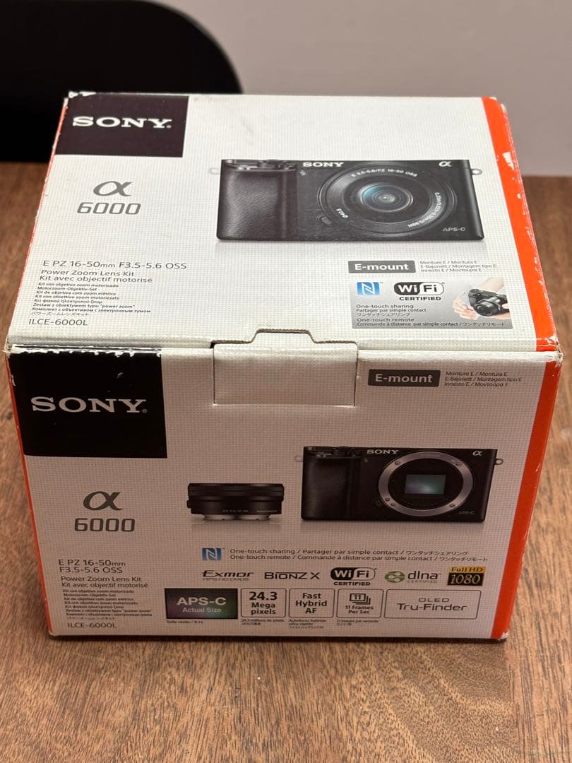 SONY α6000 ミラーレスカメラ 本体