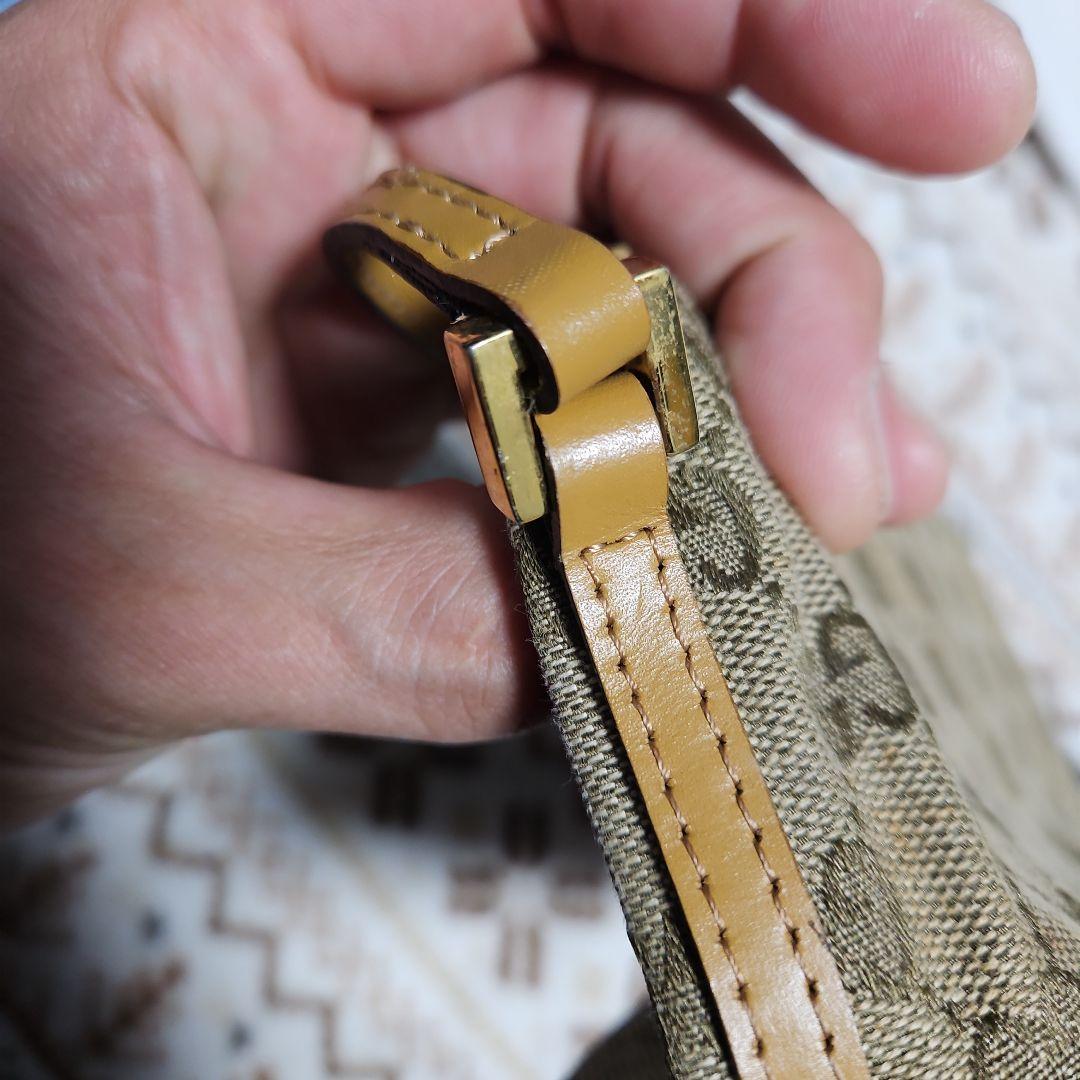 P*e様 GUCCI ベージュ GGパターン ハンドバッグ