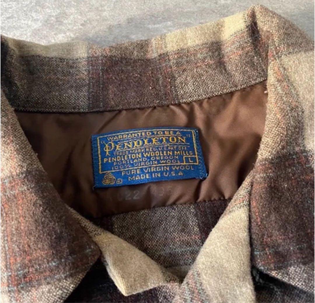 ポ*ス様 60s ペンドルトン　pendolton ウールシャツ