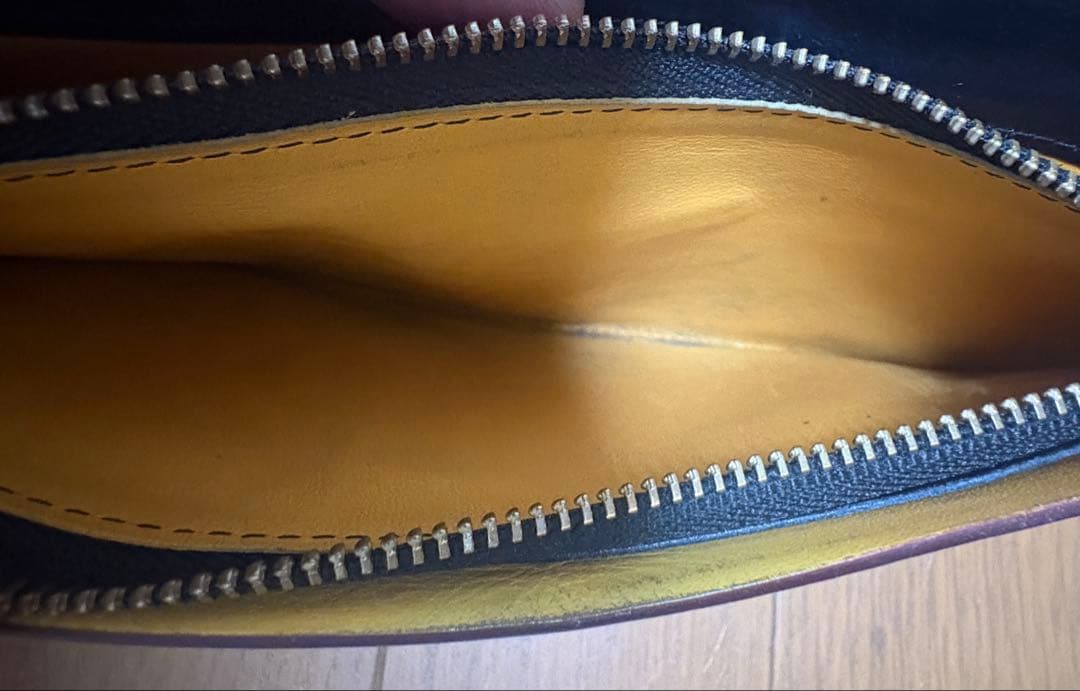 ※値下げしました　GANZO SHELL CORDOVAN 2 ファスナー長財布