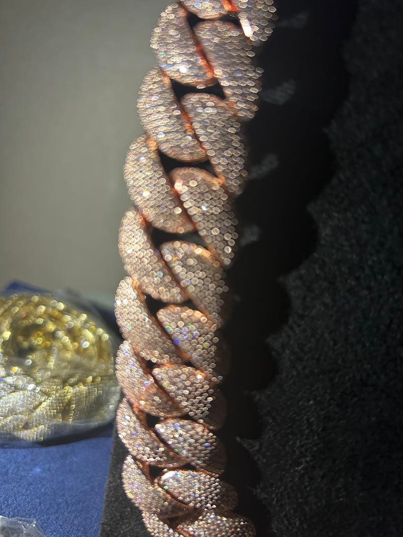 Miamiネックレス　18ミリ　ゴールド